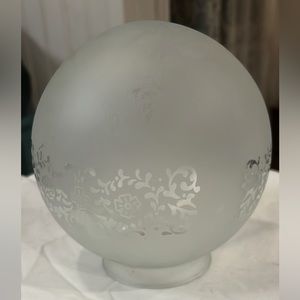 Glass Light Fixture Globe